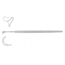 Cushing Retractor / Saddle Hook Stainless Steel, 24 cm - 9 1/2" Blade Size 16 mm